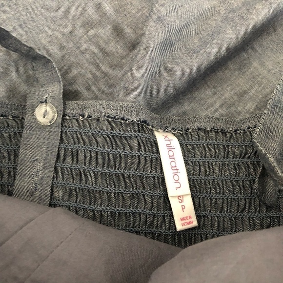 Xhilaration chambray 2 piece skirt set size small - Picture 9 of 9